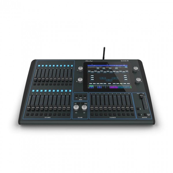 ChamSys QuickQ20 Lighting Control Console - front