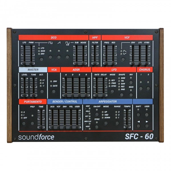 SoundForce SFC-60 V3 MIDI Controller - Top
