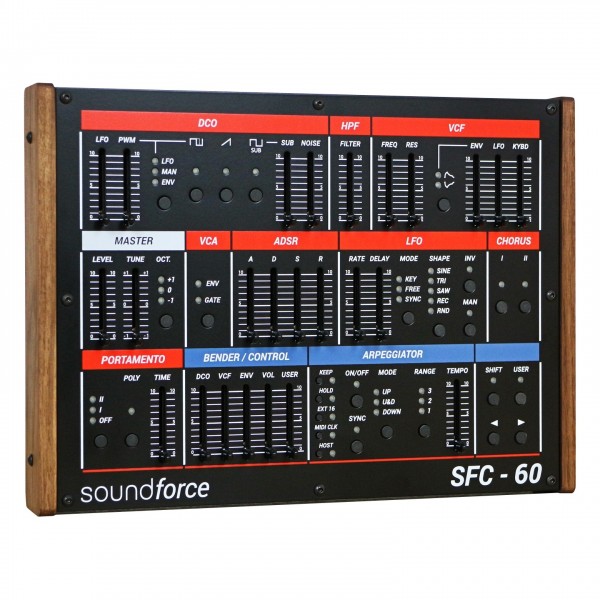 SoundForce SFC-60 MIDI Controller - Angled