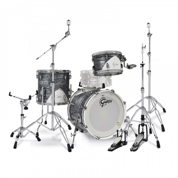 Gretsch Renown 57 3pc Shell Pack & G3 Hardware, Silver Oyster Pearl