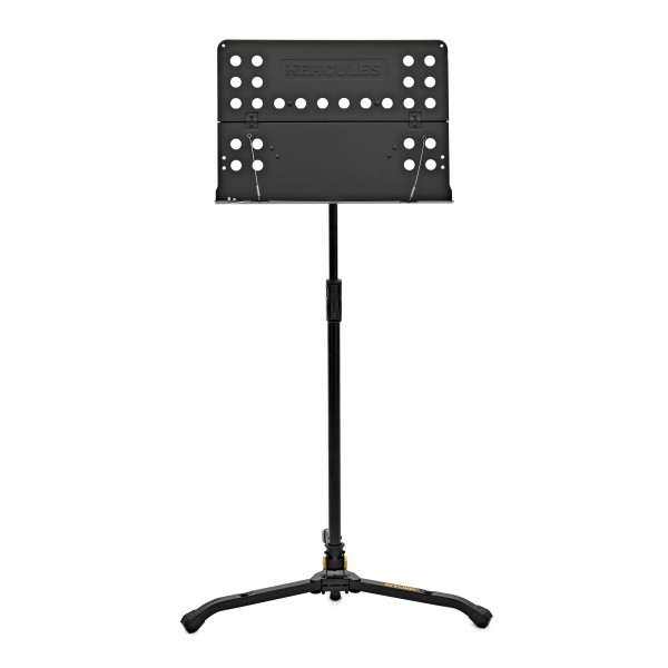 Hercules BS311B Orchestra Ez Clutch Stand, Perforated Desk