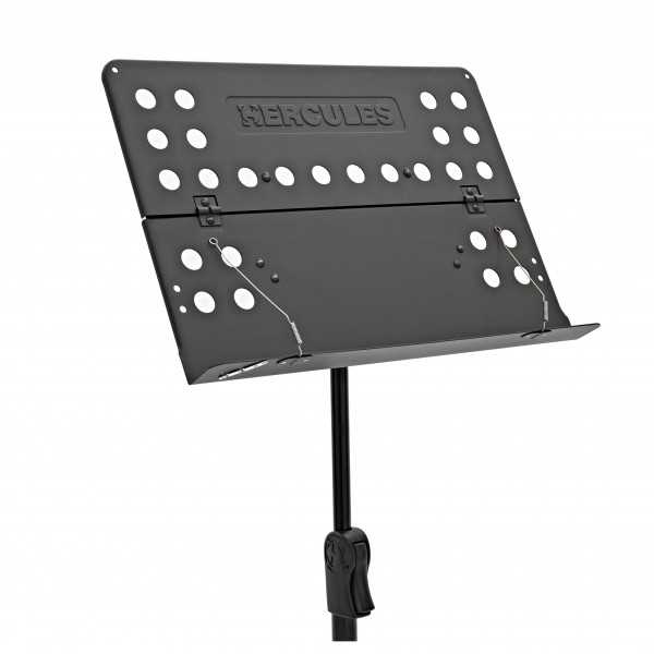 Hercules BS311B Orchestra Ez Clutch Stand, Perforated Desk
