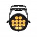 Chauvet DJ SlimPAR Pro Q IP LED Par Can - front yellow