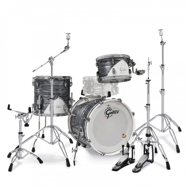 Gretsch Renown 57 3pc Shell Pack & G3 Hardware, Silver Oyster Pearl