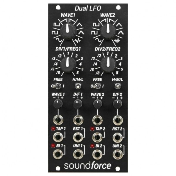 SoundForce Dual LFO Module (12HP)