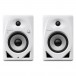 Pioneer DJ DM-50D-BT Bluetooth Monitor Speakers, White