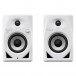 Pioneer DJ DM-40D-BT Bluetooth Monitor Speakers, White