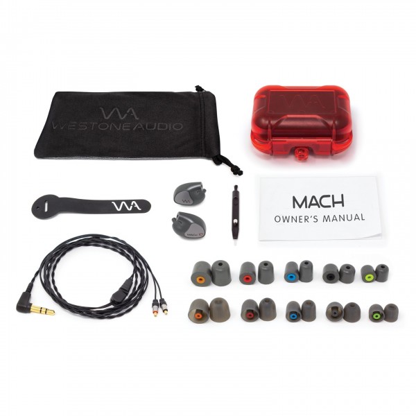 Westone Audio Mach 10 In-Ear Monitors - Full Contents 