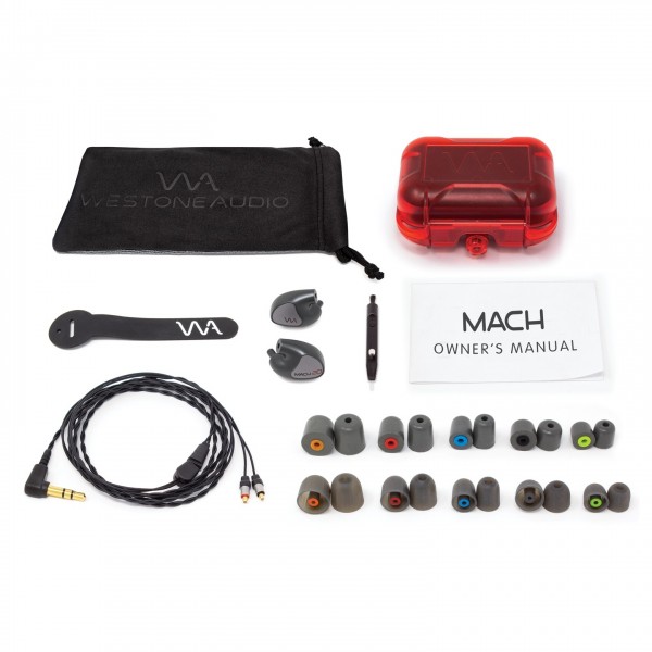 Westone Audio Mach 20 In-Ear Monitors - Full Contents