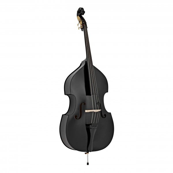 Student 3/4 Double Bass, Black + Accessory Pack by Gear4music