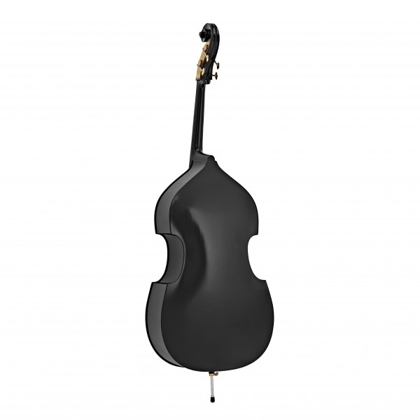 Student 3/4 Double Bass, Black + Accessory Pack by Gear4music