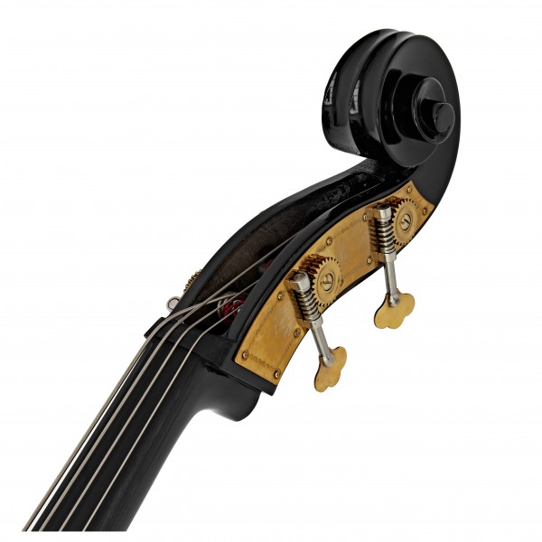 Student 3/4 Double Bass, Black + Accessory Pack by Gear4music