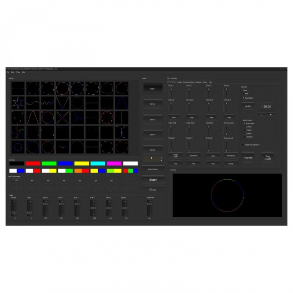 Laserworld Showcontroller Pro Laser Show Software - Interface 2