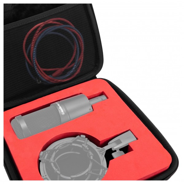 Analog Cases GLIDE Case For Audio Technica AT2035 - Inside 