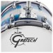 Gretsch USA Brooklyn 3 Piece 18'' Shell Pack, Blue Burst Pearl - Bass drum