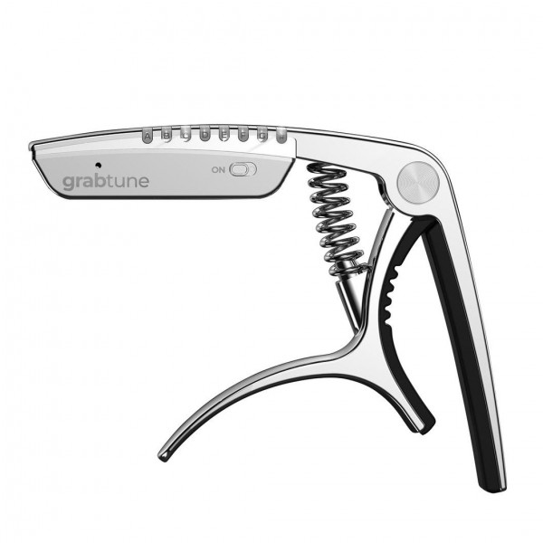 Jowoom GT-100 2-in-1 Capo with Tuner, Silver