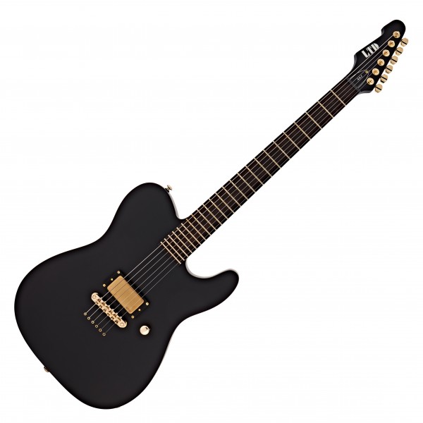 ESP LTD AA-1 Alan Ashby Signature, Black Satin