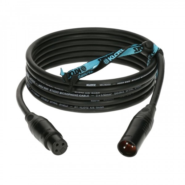 Klotz Supreme Microphone Cable, XLR, 1m - Coiled