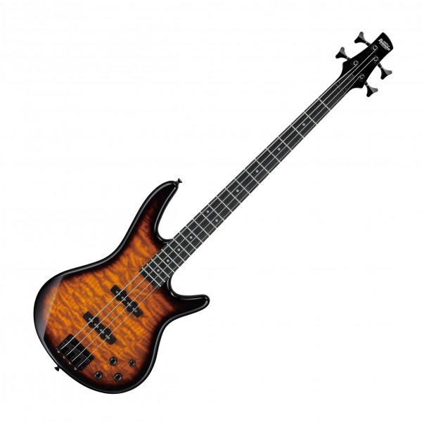 Ibanez GSR280QA, Transparent Yellow Sunburst