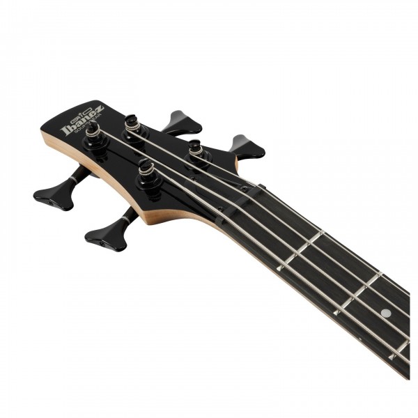 Ibanez GSR280QA, Transparent Marine Sunburst headstock 