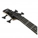 Ibanez GSR280QA, Transparent Black Sunburst headstock