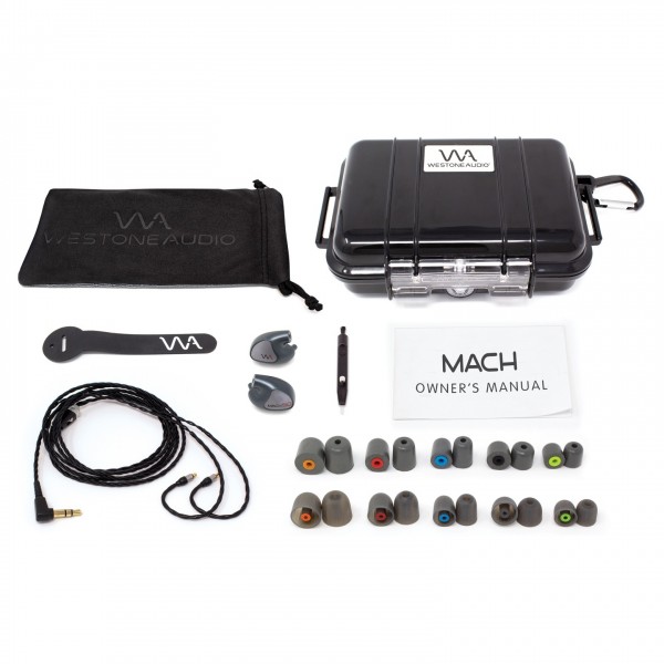 Westone MACH 70 In-Ear Monitors - Full Contents