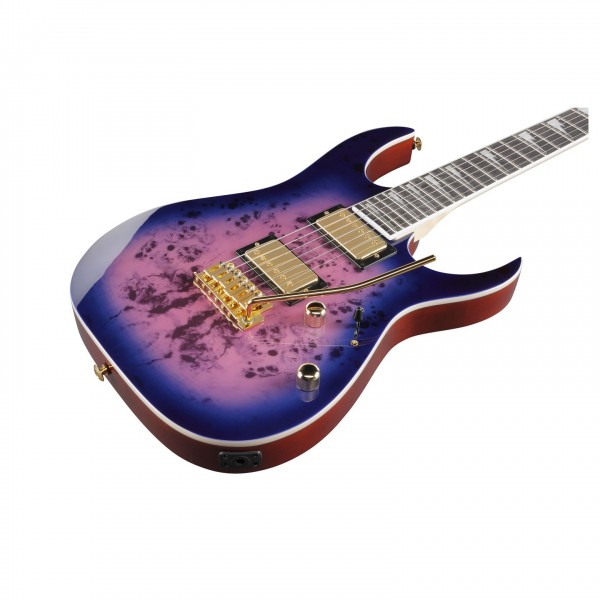 Ibanez GRG220PA, Royal Purple Burst body
