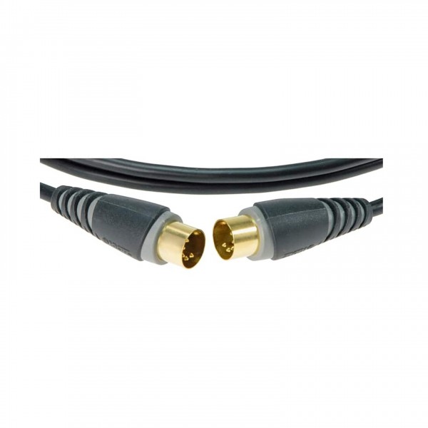 Klotz Lightweight MIDI Cable, 1m - Connectors