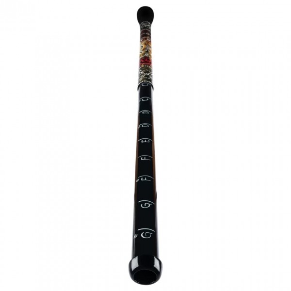 Meinl TSDDG1-BK Trombone Didgeridoo, Premium Fibreglass, Black - Top