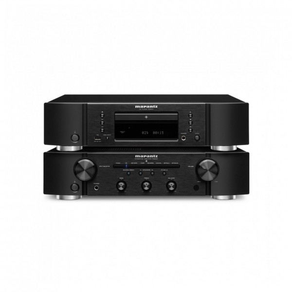 Marantz PM6007 Amp, CD Player & AE100 Speakers, Walnut Hi-Fi