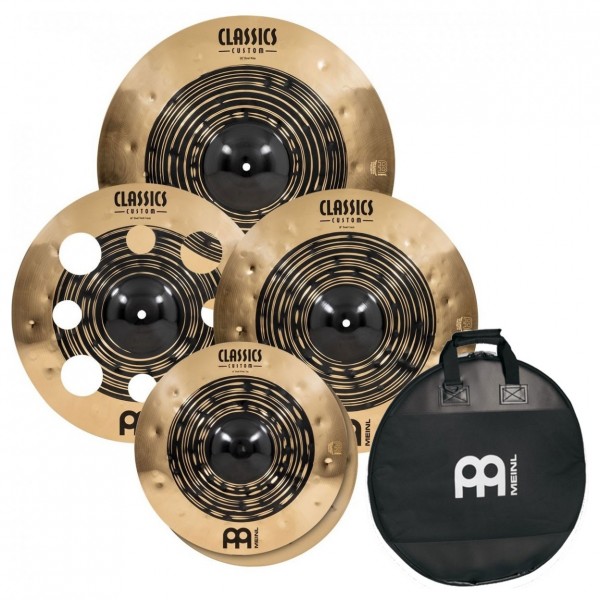 Meinl Classics Custom Dual Expanded Cymbal & Standard Bag Set