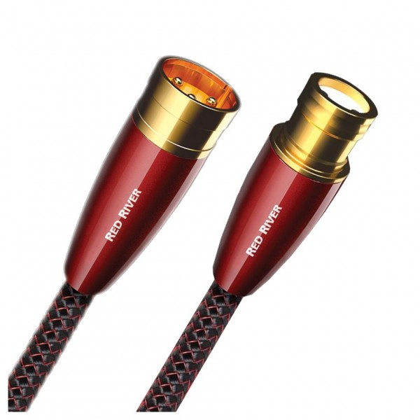 AudioQuest Red River Analogue Audio Cable XLR to XLR Cable