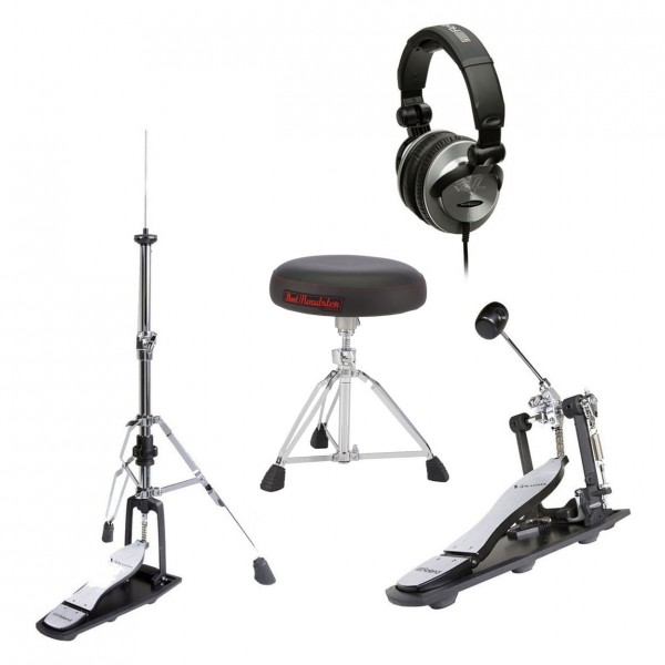 Roland TD-17KVX V-Drums Premium Electronic Drum Kit Bundle - Hardware