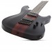 Schecter C-7 Multiscale Rob Scallon, Satin Dark Roast - Body Detail 1