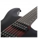 Schecter C-7 Multiscale Rob Scallon, Satin Dark Roast - Body / Pickup Detail