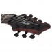 Schecter C-7 Multiscale Rob Scallon, Satin Dark Roast - Head