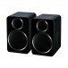 Wharfedale DS-2 Active Desktop Speakers, Black - Angle 2