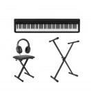 Kawai ES120 Digital Stage Piano X Frame Package, Black