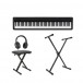 Kawai ES120 Digital Stage Piano X-Rahmen-Paket, Schwarz