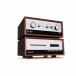 LEAK STEREO 130 Integrated Amp & CD Transport Hi-Fi Package, Walnut