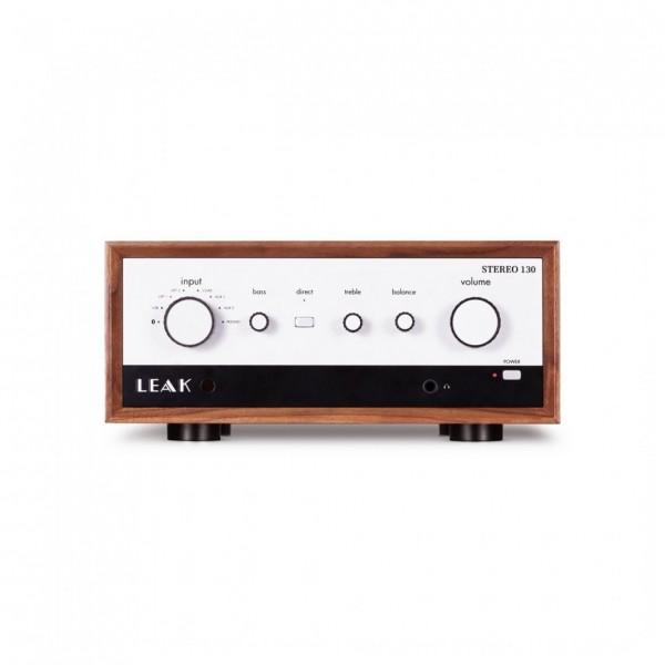 LEAK STEREO 130 Integrated Amp & CD Transport, Walnut HiFi Package Amplifier 