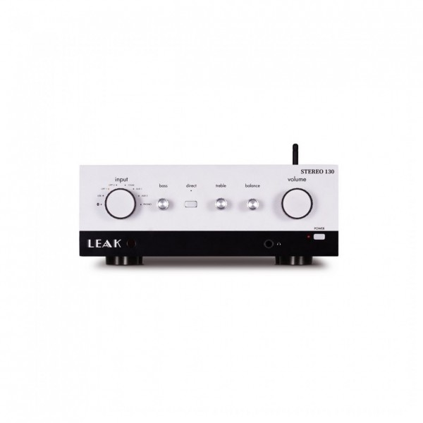 LEAK STEREO 130 Integrated Amp & CD Transport, Silver HiFi Package