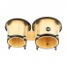 Meinl Percussion Headliner Wood Bongos Natural - Bottom