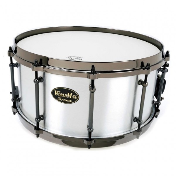 WorldMax 14" X 6" 1.2mm Cast Aluminium Snare Drum