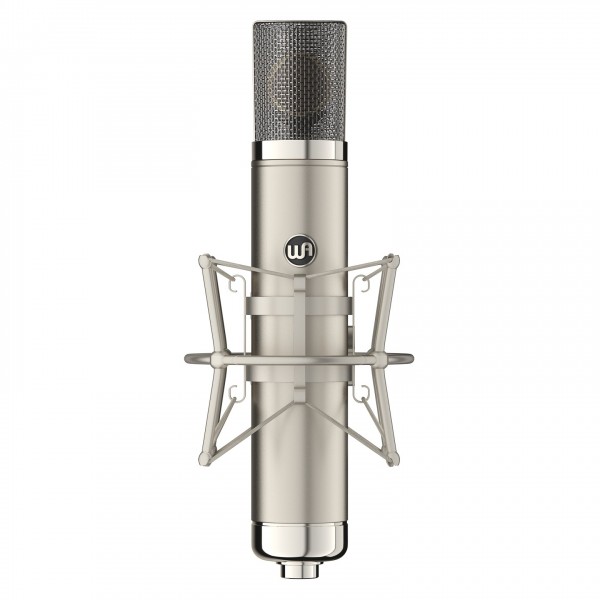 Warm Audio WACX12 Condenser Microphone - Front with mount