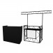 Equinox Complete Truss DJ Booth, Matt Black - BOM