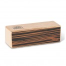 Natal Wood Shaker Oblong Medium Ebony