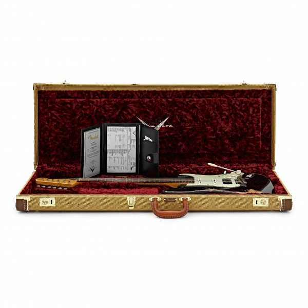 Fender Custom Shop 59 Stratocaster Heavy Relic RW, czarny