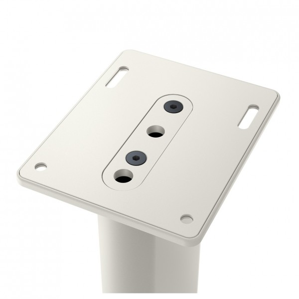KEF S2 Speaker Stands, Mineral White - top