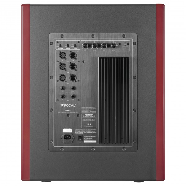 Sub 12 Studio Subwoofer - Rear